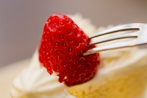 イチゴのケーキ